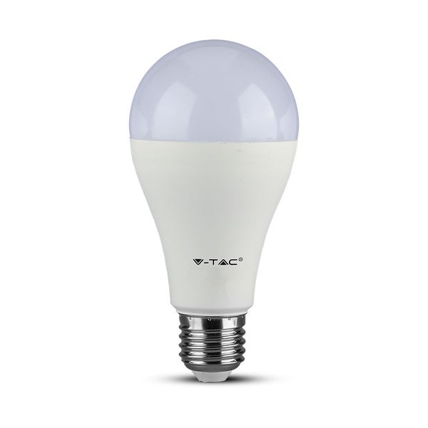 V-TAC VT-215 - E27 GLS LED-Lampen - Samsung - IP20 - Weiß - 15W - 1250 Lumen - 3000K - 5 Jahre