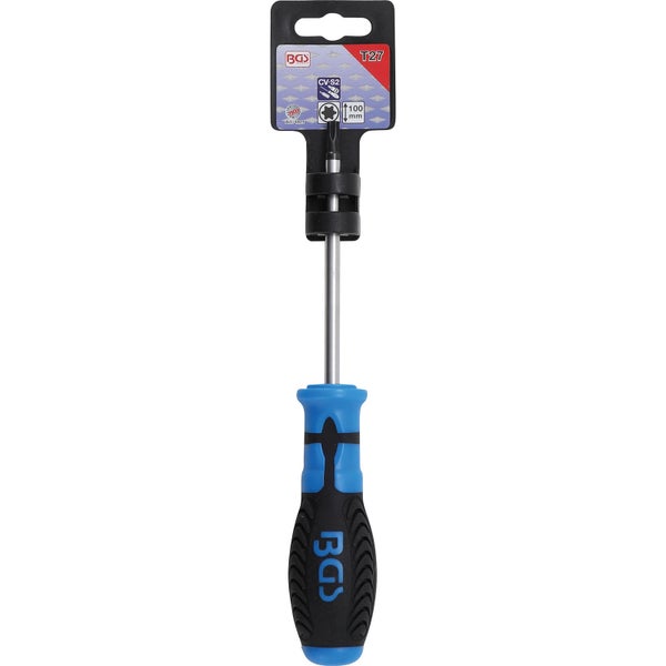 BGS Schraubendreher T-Profil (für Torx) T27 Klingenlänge 100 mm - 4921