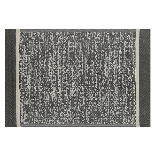 Outdoorteppich BALLARI Schwarz 120 x 180 cm