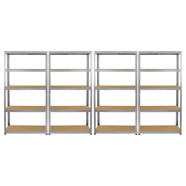 Galwix 90cm Lagerregale: Eckregal and 4 x Werkstattregale