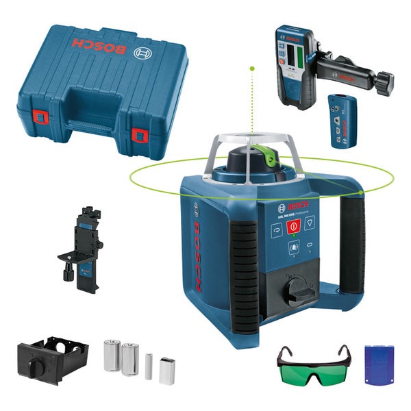 Bosch GRL 300 Multi Line Laser Set mit Zubehör und Transportkoffer