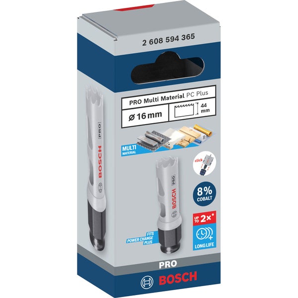 Bosch PRO Multi Material PC Plus Lochsäge 16 mm - 2608594365