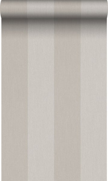 Origin Wallcoverings Tapete Streifen Helltaupe - 53 cm x 10,05 m - 347015