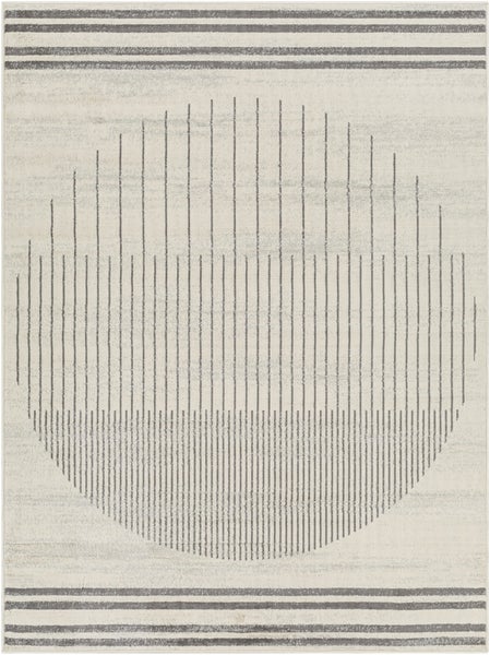 Moderner Skandinavischer Teppich Beige/Grau 200x275 cm ENSO