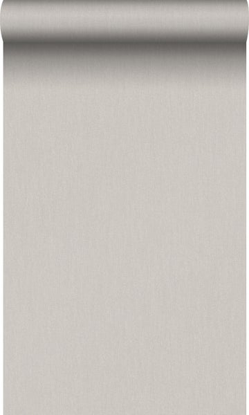 Origin Wallcoverings Tapete Leinen-Optik Helltaupe - 53 cm x 10.05 m - 347005