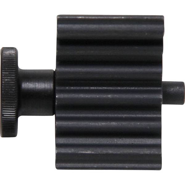 Zahnrad mit Drehknopf