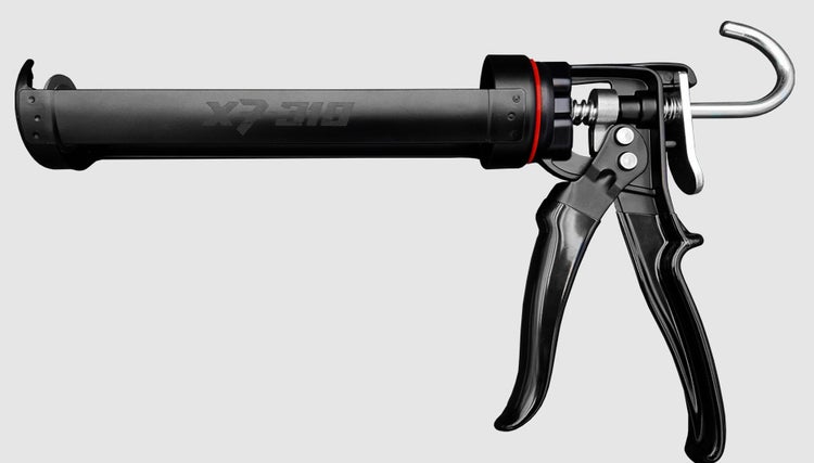 Kartuschenpresse für Standardkartuschen mit ergonomischem Griff.