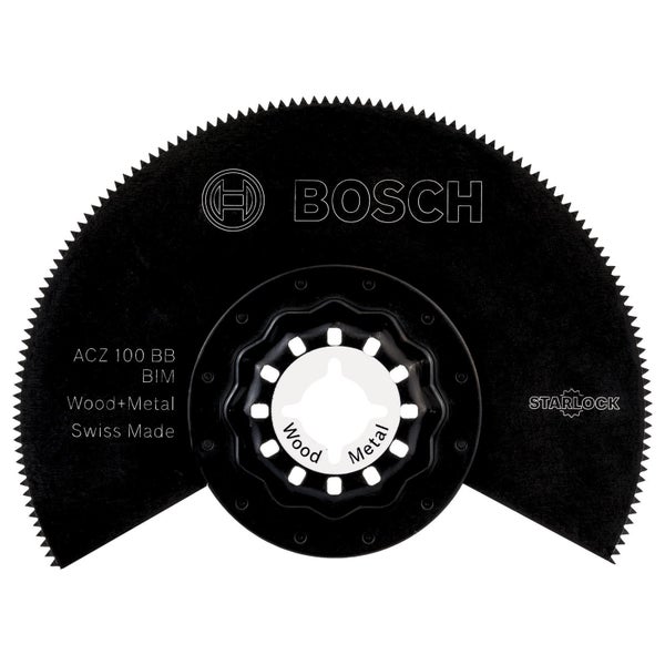 Bosch 10x BIM Segmentsägeblatt ACZ 100 BB Wood and Metal 100 mm - 2608664480