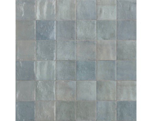 Wandfliese Marazzi Zellige Cielo glänzend 10x10cm