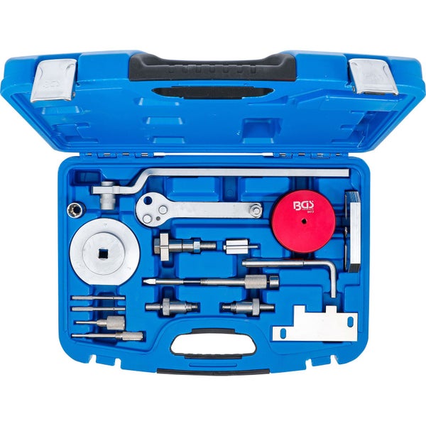 BGS Werkzeugsatz zur Motorinstandsetzung in blauem Koffer