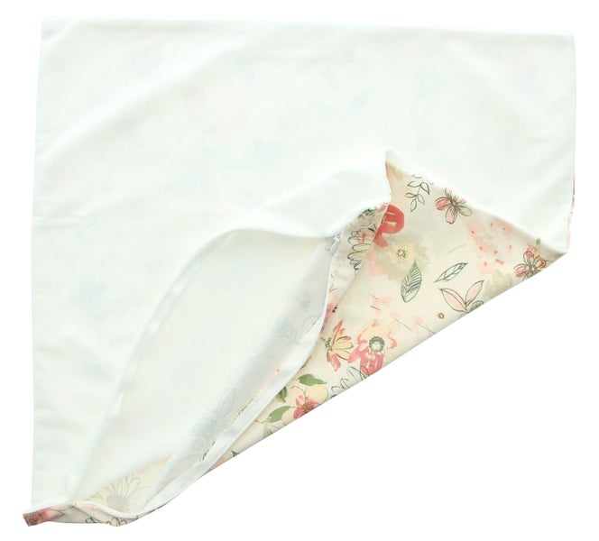 FRANK FLECHTWAREN|Kissenhülle Aquarellblumen, 45 x 45 cm, POLYESTER