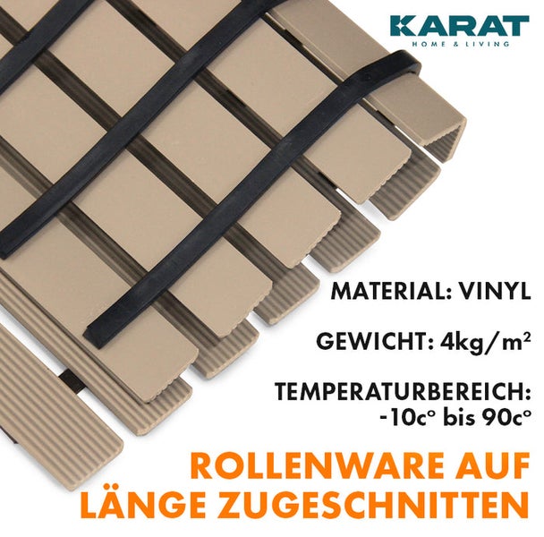 Vinyl Bodenmatte mit Streifenmuster