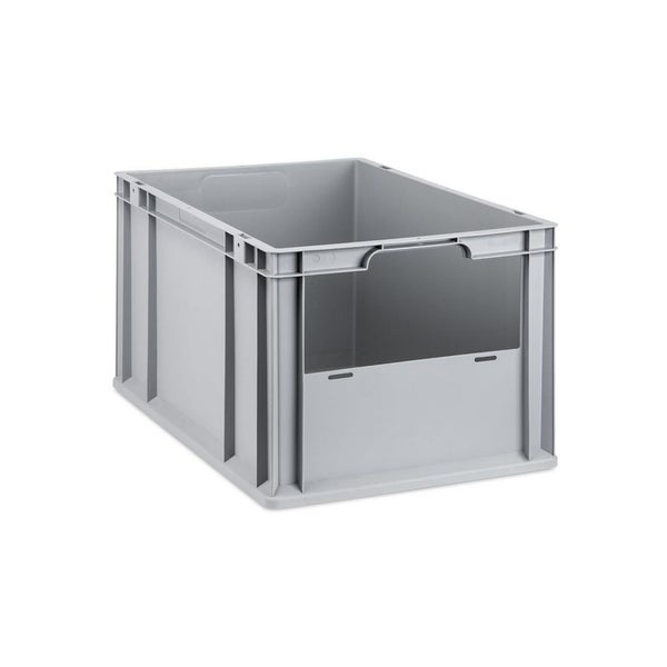 PROREGAL SuperSparSet 3x Eurobox NextGen Insight HxBxT 32 x 40 x 60 cm 65 Liter Front Offen Eurobehälter Transportbox
