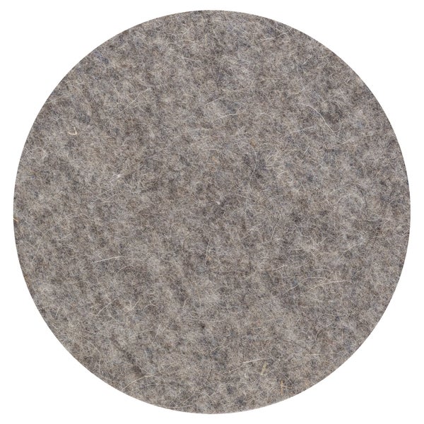 Runder Filzteppich