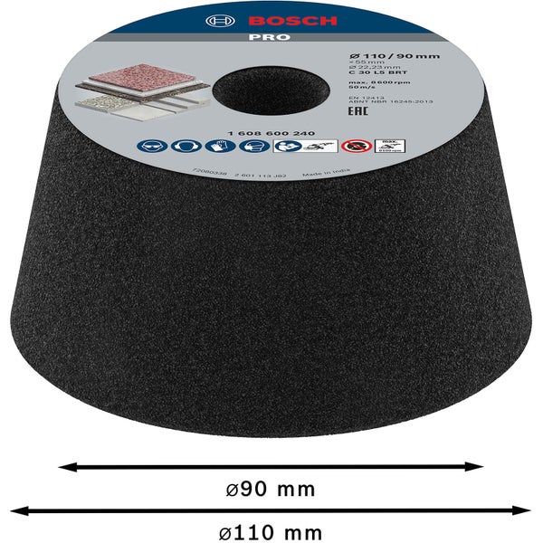 Schleifband mit Körnung 120