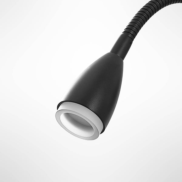 Lindby LED Wandleuchte, Wandlampe Innen Jolka (Modern) in Schwarz aus Metall (1 flammig ) - Wandstrahler Wandbeleuchtung Schlafzimmer / Wohnzimmer Schlafzimmerleuchte
