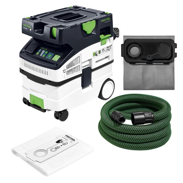 Festool Absaugmobil CTM MIDI I CLEANTEC Sauger ( 574822 ) Staubklasse M + Longlife Filtersack