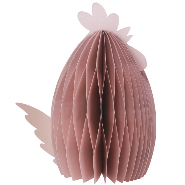 Dekorativer Papierhahn für Ostern