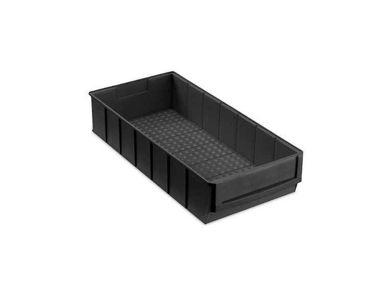 PROREGAL SuperSparSet 24 x Leitfähige Indurstriebox 400 B HxBxT 8,1 x 18,3 x 40 cm 4,7 Liter ESD Sortimentskasten