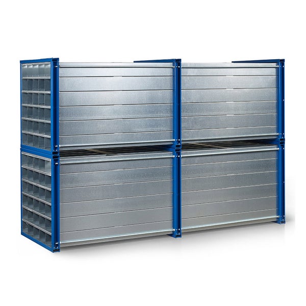 Stapelbare Materialboxen aus Metall