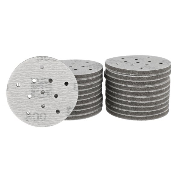 Mirka Iridium Soft Schleifscheiben Ø 77 mm / Korn P800 / Klett Multifit / 20 Stück / schaumbasiertes Schleifmittel für präzises Trockenschleifen, Klarlackschliff, Finish