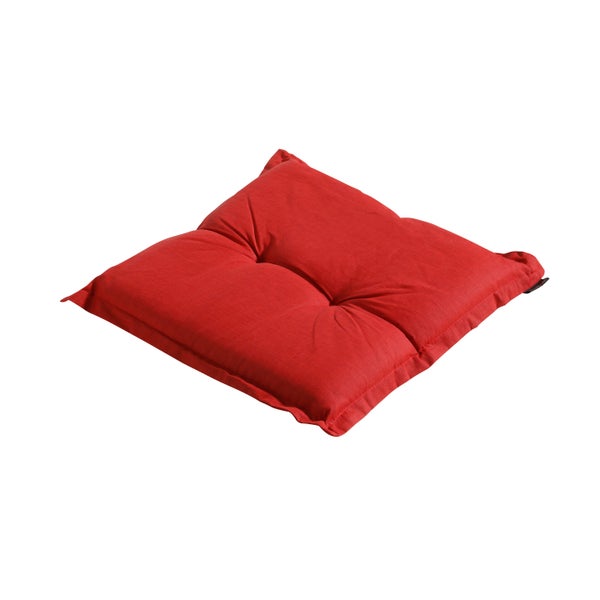 Sitzkissen Basic rot - Ca. 50x50 cm - 4er-Set