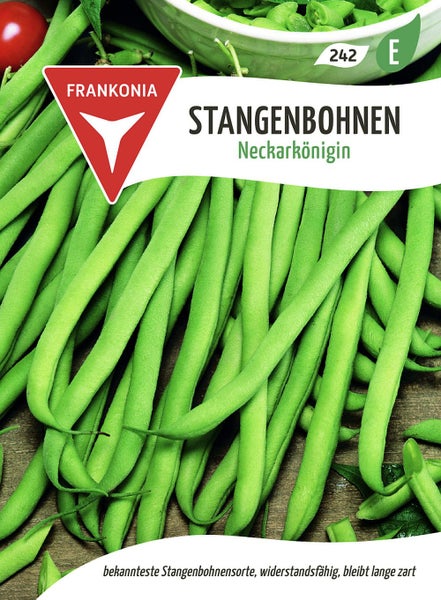 Samenpackung Stangenbohnen Neckarkönigin