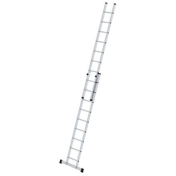 PROREGAL Sprossen-Schiebeleiter mit Standard-Traverse 2 x 9 Sprossen