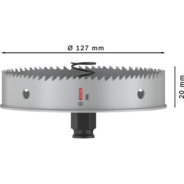 PC Plus Lochsäge Bosch Pro Sheet Metal 127 mm 1 Stück