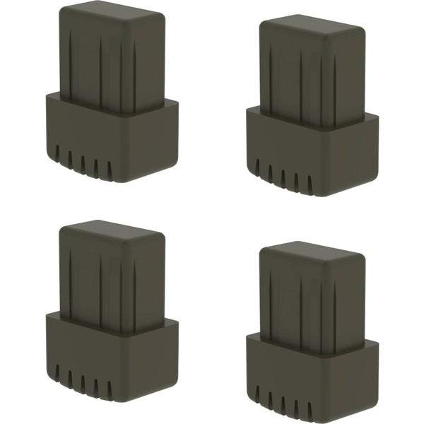Günzburger Steigtechnik 4x Innenschuh für Stahl-Holz-Tritte - 019267
