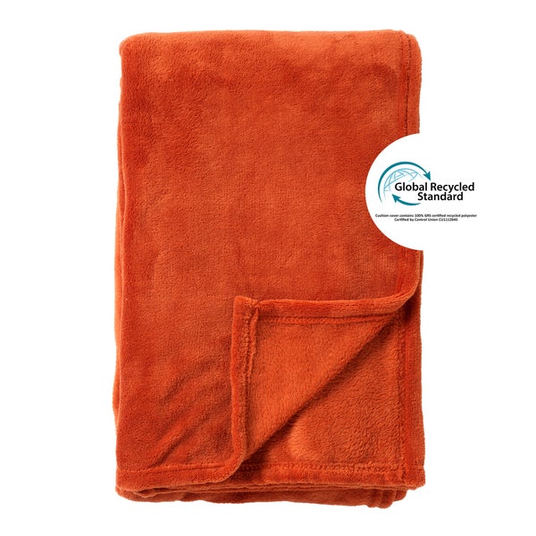 Wohndecke Sidney - Orange 140x180 cm