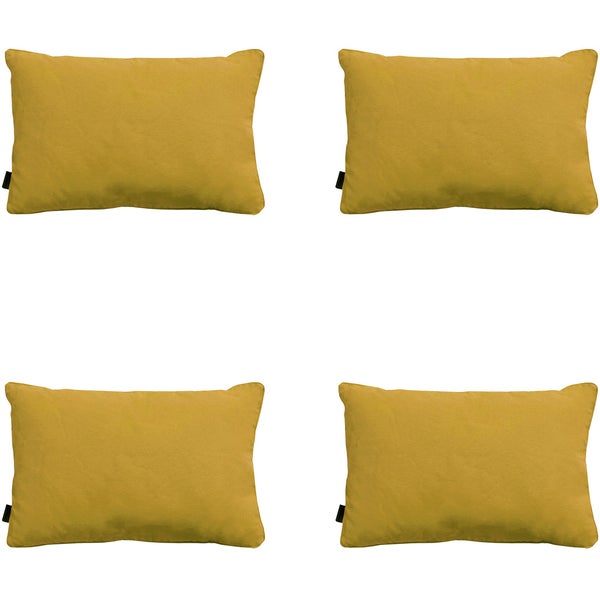 Dekokissen Panama senf - Ca. 40x60 cm - 4er-Set