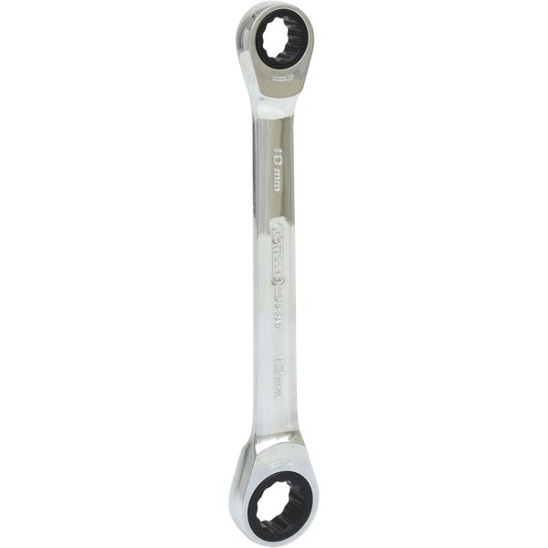 KS TOOLS GEARplus Doppel-Ratschenringschlüssel 10 x 13 mm - 503.4512