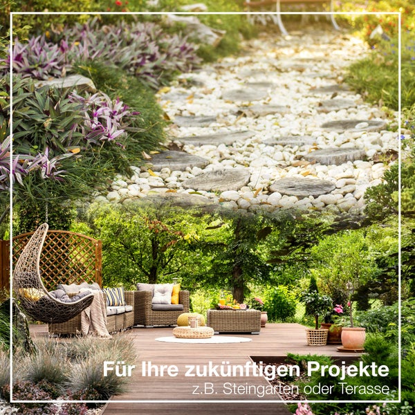 CoverUp! Unkrautgewebe 2m x 10m = 20m² – Gartenvlies Unkrautvlies wasserdurchlässig atmungsaktiv (100 g/m²) – inkl. 5 Erdanker