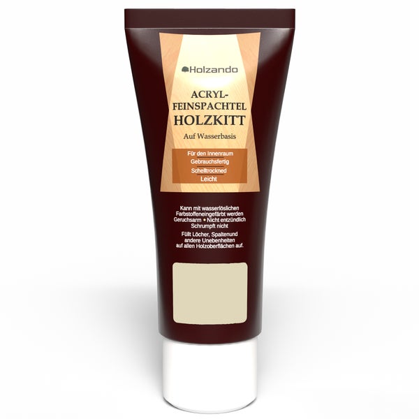Holzando Acryl-Feinspachtel Holzkitt Tube
