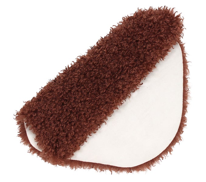 FRANK FLECHTWAREN | Kunstfell Rusty Curls, POLYESTER, 60 x 90 cm