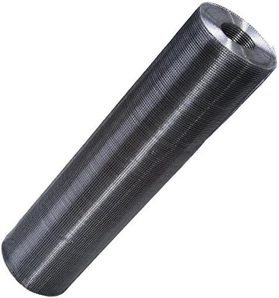 Rolle aus punktgeschweißtem Drahtgitter aus Metall mit feiner Maschenweite.