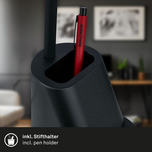 Schreibtischlampe Tischlampe Büro Schwenkbar Stiftehalter GU10