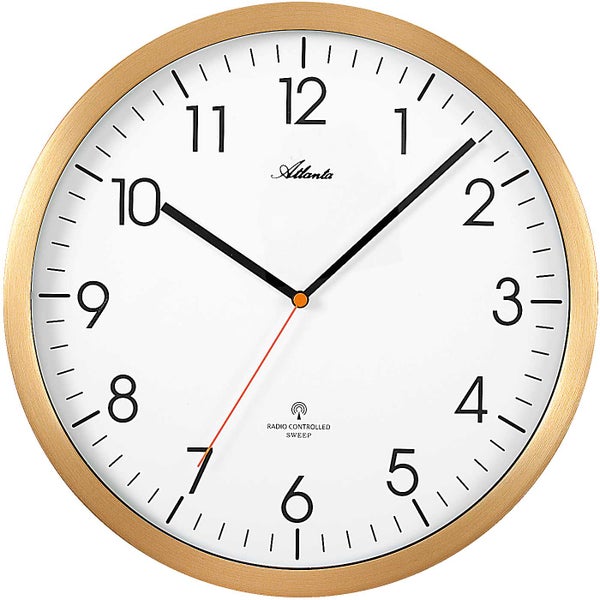 Atlanta Wanduhr 4382/9 | Funkuhren