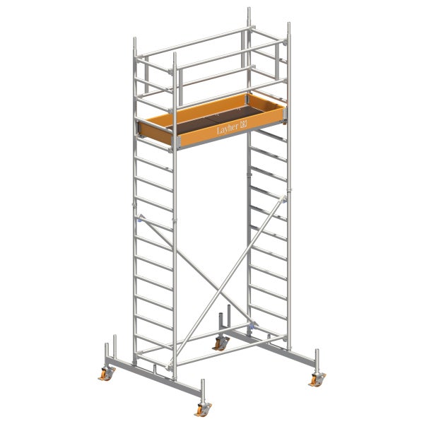 Layher Rollgerüst Uni LeichtStandard-Aufbau  5,26m AH