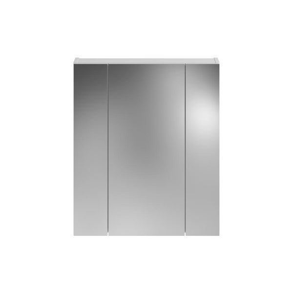 Linus Spiegelschrank Bad 3 Türen weiß. 60 X 18 X 70 cm