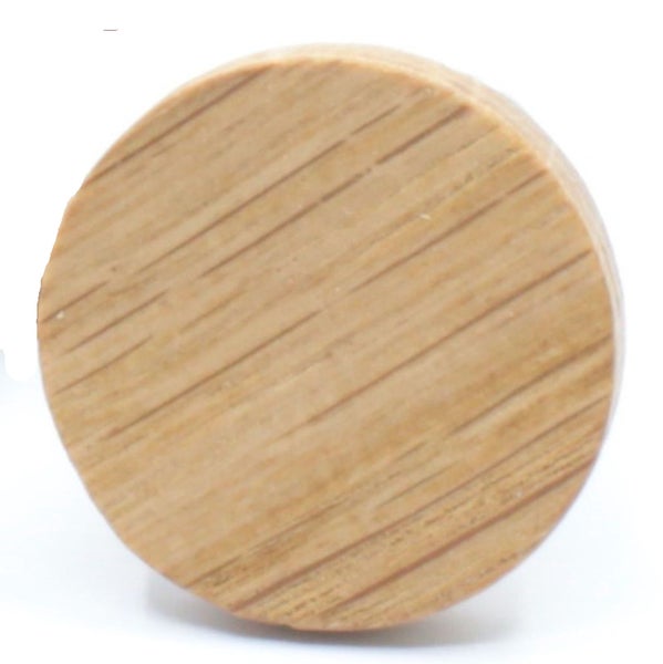 Runder Holzstopfen