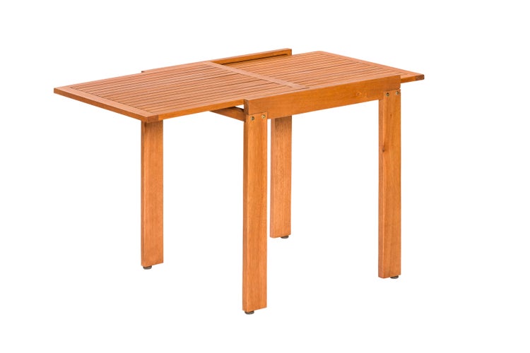 Maracaibo Set 3tlg., 2 Klappsessel, Balkonausziehtisch 65 (130) x 70 cm
