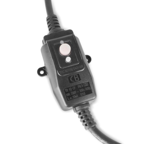 Fehlerstromschutzschalter mit Test- und Reset-Taste