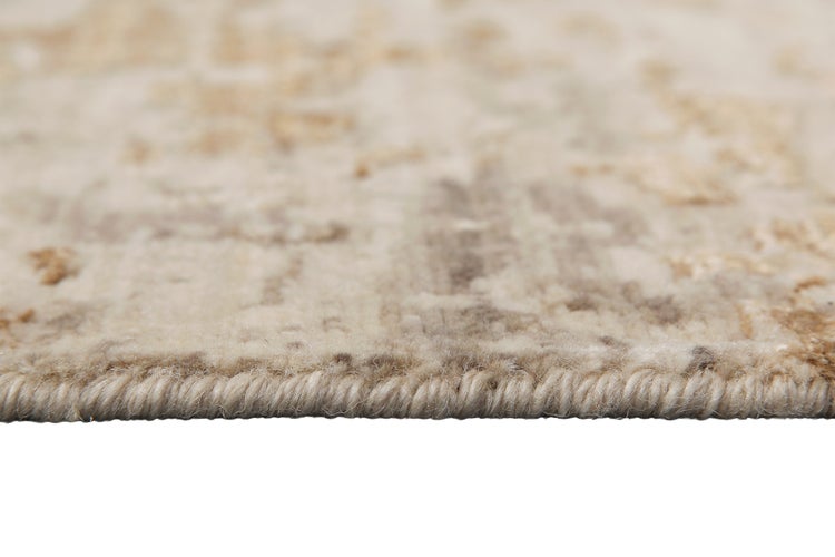 Esprit Kurzflor Teppich Beige aus Wolle Upper East Side 50x80 cm