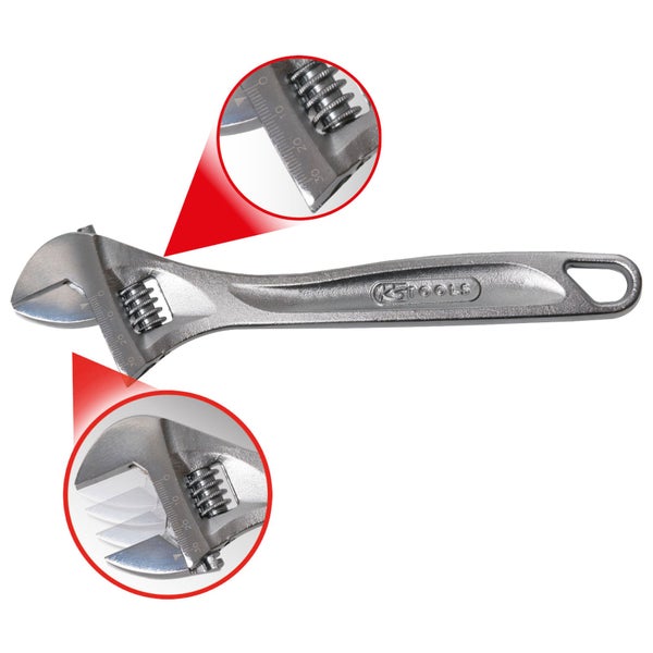 KS Tools Rollgabelschlüssel mit Messskala