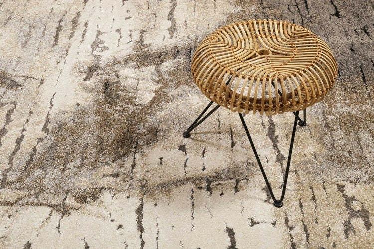Teppich Holzbraun Kurzflor Timber WECONhome 120x170 cm