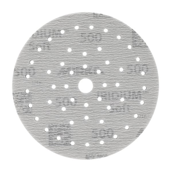 Mirka Iridium Soft Schleifscheiben Ø 150 mm / Korn P500 / Klett Multifit / 20 Stück / schaumbasiertes Schleifmittel für präzises Trockenschleifen, Klarlackschliff, Finish