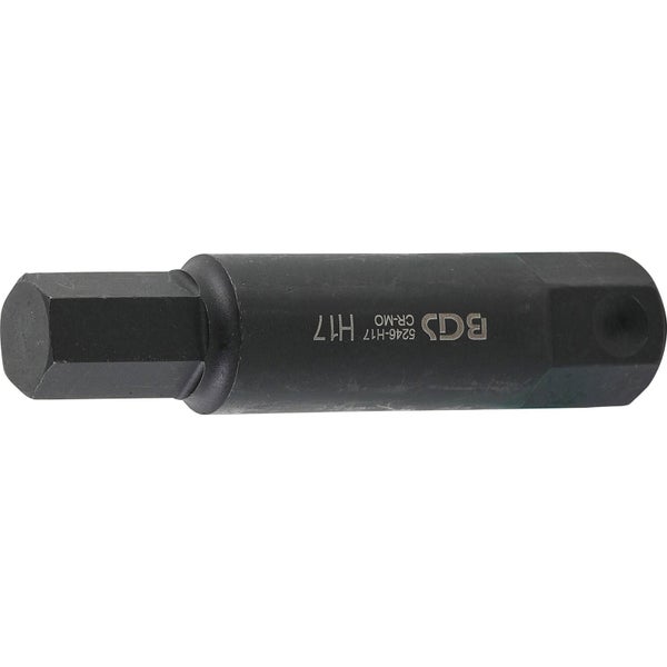 Schraubendreher-Bit-Satz in einer schwarzen Tasche