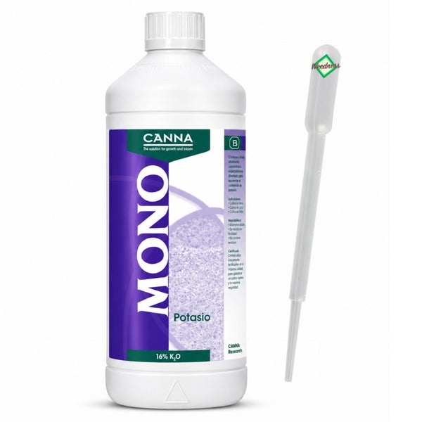 Canna Mono Kalium Dünger Flasche mit Pipette zur Unterstützung des Pflanzenwachstums